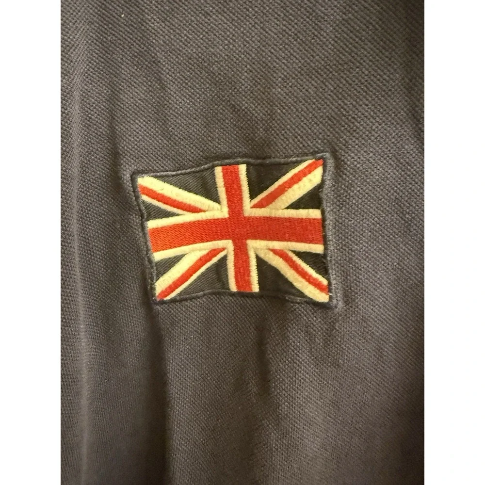 Vintage Polo Ralph Lauren Great‎ Britain #3 Big Pony Polo Shirt  Men's XXL